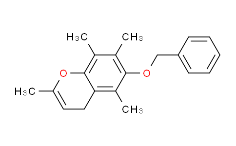 CAS No. 143308-49-0, 6-(Benzyloxy)-2,5,7,8-tetramethyl-4H-chromene