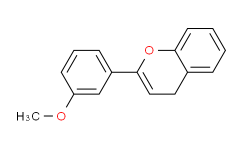 CAS No. 88348-39-4, 2-(3-Methoxyphenyl)-4H-chromene