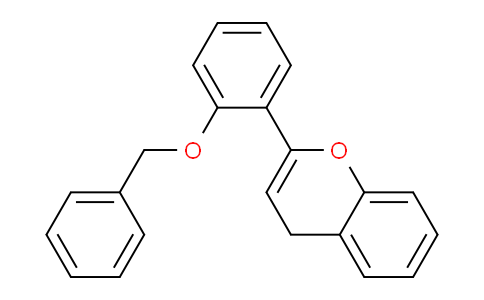 CAS No. 88215-06-9, 2-(2-(Benzyloxy)phenyl)-4H-chromene