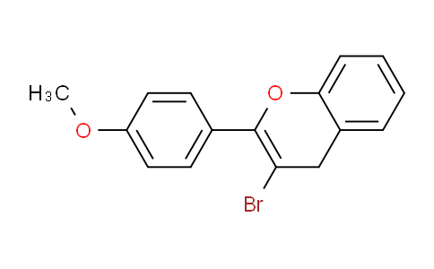 CAS No. 88186-93-0, 3-Bromo-2-(4-methoxyphenyl)-4H-chromene