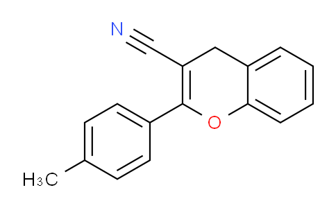 CAS No. 89049-13-8, 2-(p-Tolyl)-4H-chromene-3-carbonitrile