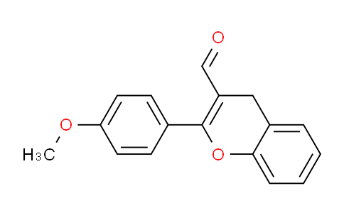 CAS No. 62644-81-9, 2-(4-Methoxyphenyl)-4H-chromene-3-carbaldehyde