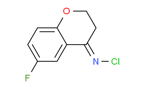 CAS No. 90477-45-5, 4-(Chloroimino)-6-fluorochroman