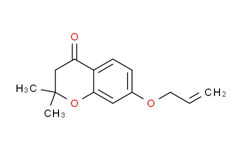 CAS No. 100883-69-0, 7-(Allyloxy)-2,2-dimethylchroman-4-one