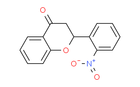 CAS No. 107918-07-0, 2-(2-Nitrophenyl)chroman-4-one