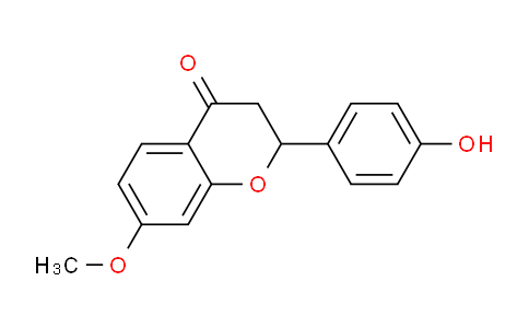 CAS No. 32274-71-8, 2-(4-Hydroxyphenyl)-7-methoxychroman-4-one