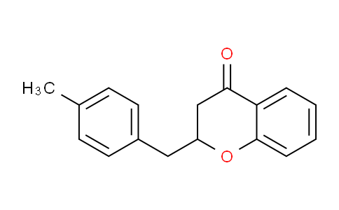 CAS No. 64794-43-0, 2-(4-Methylbenzyl)chroman-4-one
