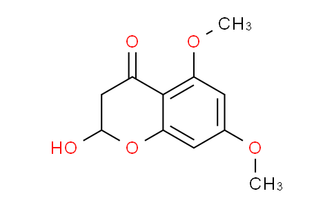CAS No. 61350-59-2, 2-Hydroxy-5,7-dimethoxychroman-4-one