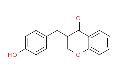 CAS No. 201424-65-9, 3-(4-Hydroxybenzyl)chroman-4-one