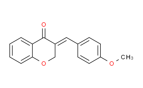 CAS No. 30779-94-3, 3-(4-Methoxybenzylidene)chroman-4-one
