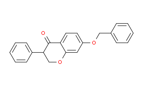 CAS No. 26200-05-5, 7-(Benzyloxy)-3-phenylchroman-4-one