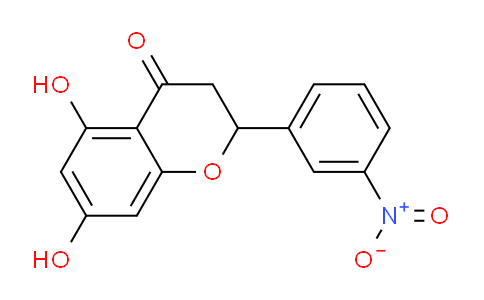 CAS No. 115782-42-8, 5,7-Dihydroxy-2-(3-nitrophenyl)chroman-4-one
