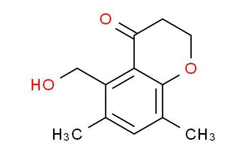 CAS No. 50468-96-7, 5-(Hydroxymethyl)-6,8-dimethylchroman-4-one