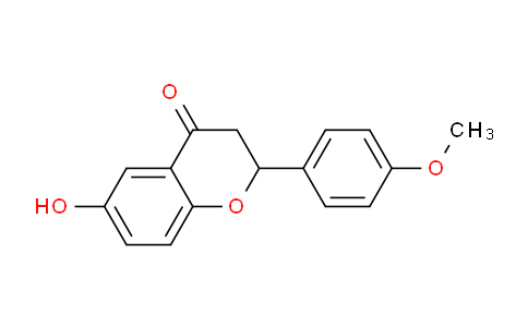 CAS No. 3557-24-2, 6-Hydroxy-2-(4-methoxyphenyl)chroman-4-one