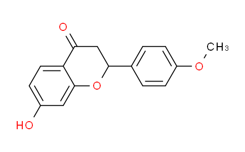 CAS No. 108837-20-3, 7-Hydroxy-2-(4-methoxyphenyl)chroman-4-one
