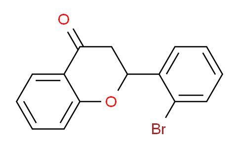 CAS No. 644973-64-8, 2-(2-Bromophenyl)chroman-4-one