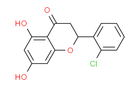 CAS No. 115782-40-6, 2-(2-Chlorophenyl)-5,7-dihydroxychroman-4-one