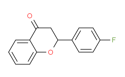 CAS No. 1840-02-4, 2-(4-Fluorophenyl)chroman-4-one