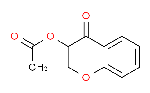 CAS No. 18672-78-1, 4-Oxochroman-3-yl acetate