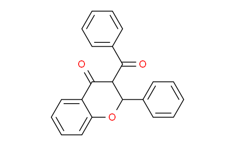 CAS No. 75618-52-9, 3-Benzoyl-2-phenylchroman-4-one