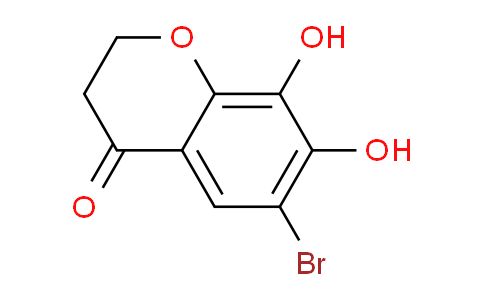 CAS No. 918300-44-4, 6-Bromo-7,8-dihydroxychroman-4-one