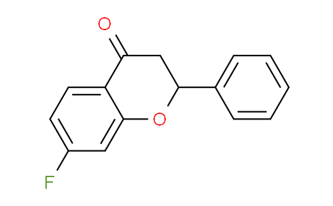 CAS No. 98769-92-7, 7-Fluoro-2-phenylchroman-4-one