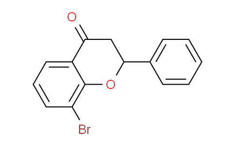 CAS No. 68560-82-7, 8-Bromo-2-phenylchroman-4-one