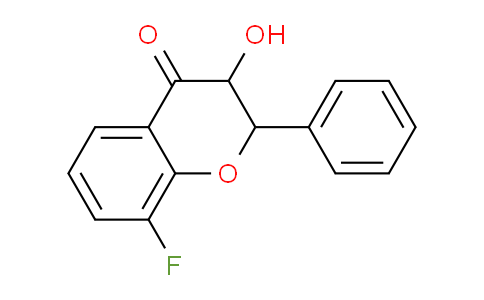 CAS No. 644973-57-9, 8-Fluoro-3-hydroxy-2-phenylchroman-4-one