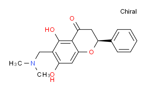 CAS No. 183051-62-9, (S)-6-((Dimethylamino)methyl)-5,7-dihydroxy-2-phenylchroman-4-one
