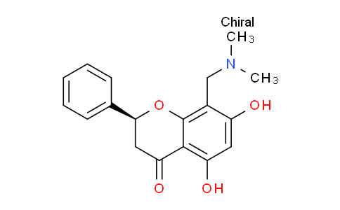 CAS No. 183051-59-4, (S)-8-((Dimethylamino)methyl)-5,7-dihydroxy-2-phenylchroman-4-one