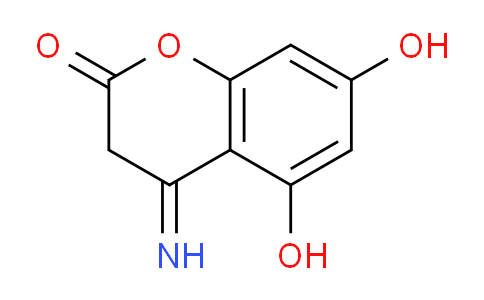 CAS No. 91670-99-4, 5,7-Dihydroxy-4-iminochroman-2-one