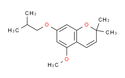 CAS No. 94244-83-4, 7-Isobutoxy-5-methoxy-2,2-dimethyl-2H-chromene