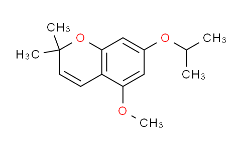 CAS No. 94244-81-2, 7-Isopropoxy-5-methoxy-2,2-dimethyl-2H-chromene