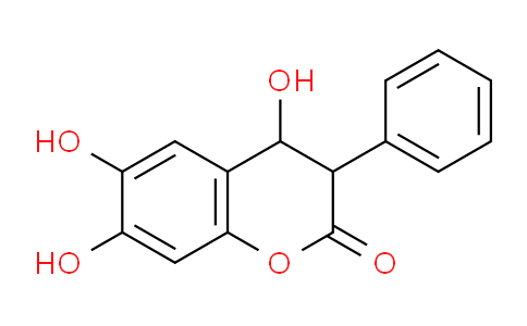 CAS No. 94105-87-0, 4,6,7-Trihydroxy-3-phenylchroman-2-one