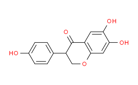 CAS No. 99704-12-8, 6,7-Dihydroxy-3-(4-hydroxyphenyl)chroman-4-one