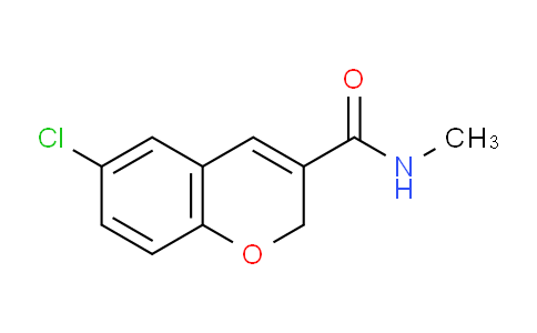 CAS No. 83823-20-5, 6-Chloro-N-methyl-2H-chromene-3-carboxamide