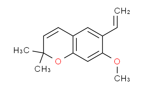 CAS No. 62458-61-1, 7-Methoxy-2,2-dimethyl-6-vinyl-2H-chromene