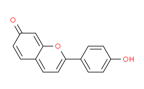 CAS No. 78776-51-9, 2-(4-Hydroxyphenyl)-7H-chromen-7-one