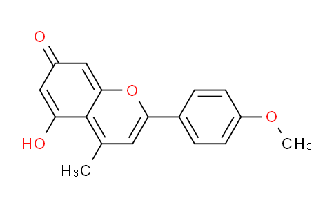 CAS No. 78776-52-0, 5-Hydroxy-2-(4-methoxyphenyl)-4-methyl-7H-chromen-7-one