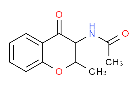 CAS No. 54444-47-2, N-(2-Methyl-4-oxochroman-3-yl)acetamide