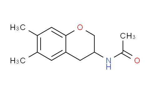 CAS No. 54444-95-0, N-(6,7-Dimethylchroman-3-yl)acetamide