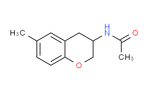 CAS No. 54444-89-2, N-(6-Methylchroman-3-yl)acetamide