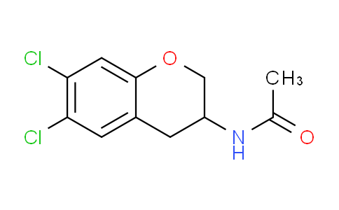 CAS No. 54444-96-1, N-(6,7-Dichlorochroman-3-yl)acetamide