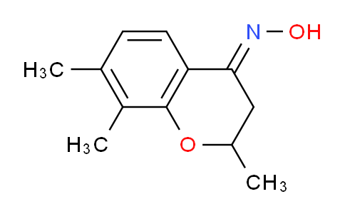 CAS No. 61995-69-5, 2,7,8-Trimethylchroman-4-one oxime