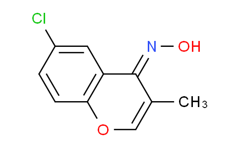 CAS No. 89296-02-6, 6-Chloro-3-methyl-4H-chromen-4-one oxime