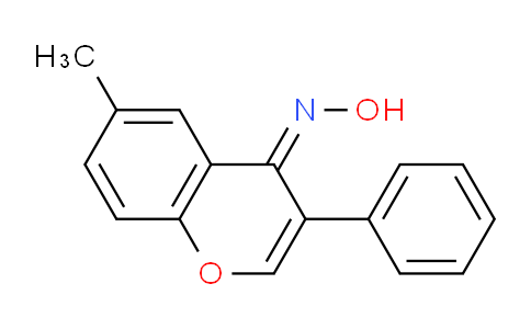 CAS No. 60188-53-6, 6-Methyl-3-phenyl-4H-chromen-4-one oxime