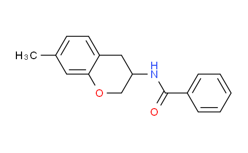 CAS No. 61190-28-1, N-(7-Methylchroman-3-yl)benzamide