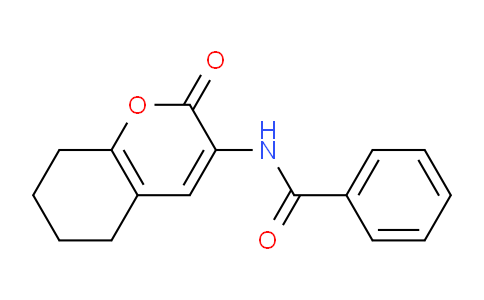 CAS No. 92963-44-5, N-(2-Oxo-5,6,7,8-tetrahydro-2H-chromen-3-yl)benzamide