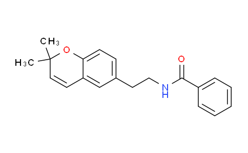 CAS No. 89764-18-1, N-(2-(2,2-Dimethyl-2H-chromen-6-yl)ethyl)benzamide
