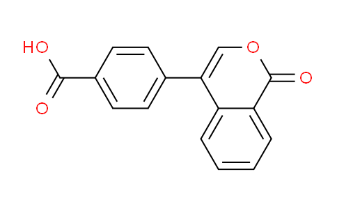 CAS No. 62723-58-4, 4-(1-Oxo-1H-isochromen-4-yl)benzoic acid